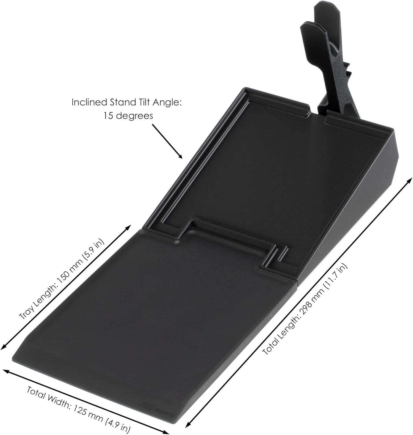 ARO Espresso® Inclined Stand for Eureka Mignon with Silicone Catch Tray | Low Retention Single Dosing Kit