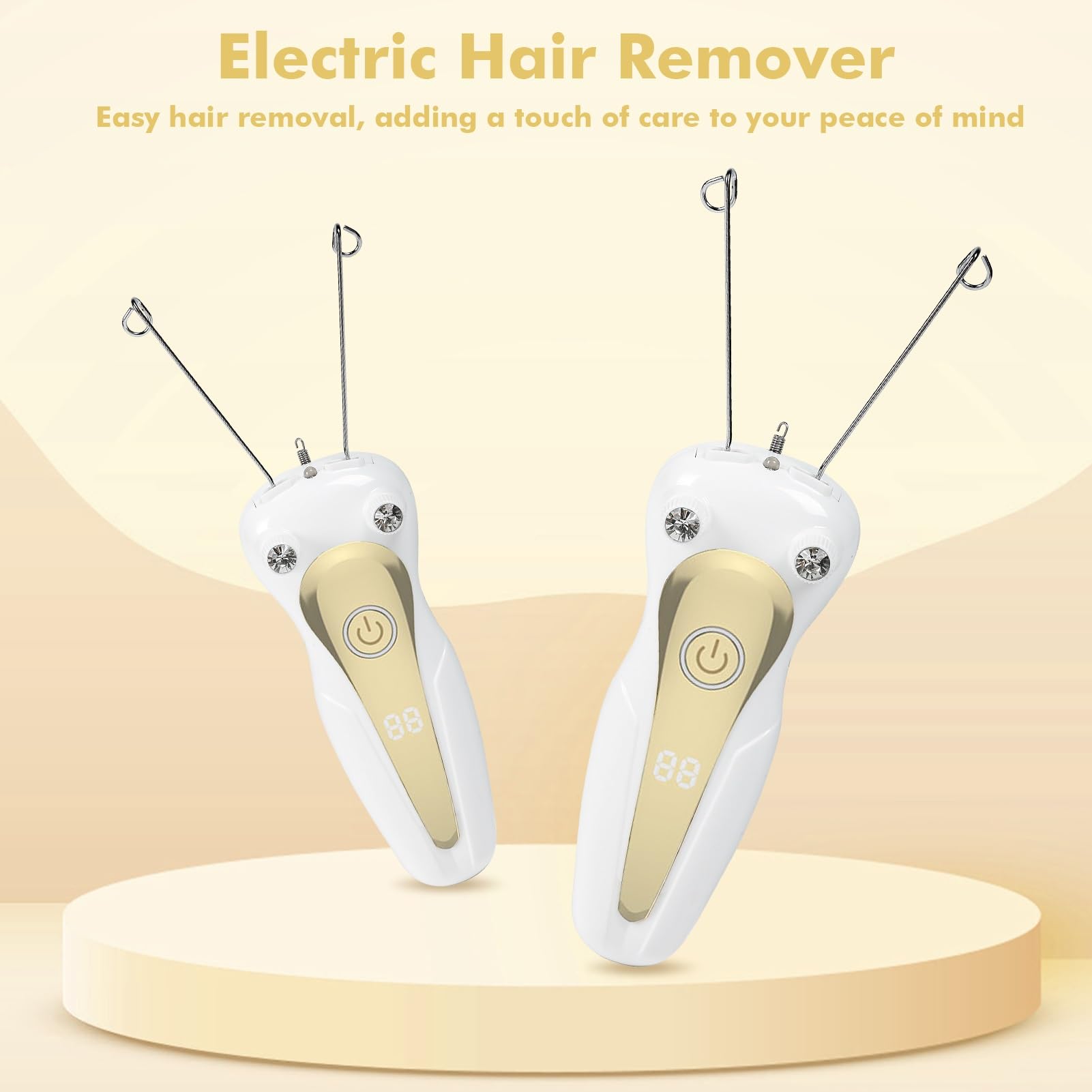 DEWIN Filo Arabo per Depilazione Viso,Filo Arabo Epilatore Filo Arabo Arabic Facial Hair Removal Thread per La Depilazione Femminile