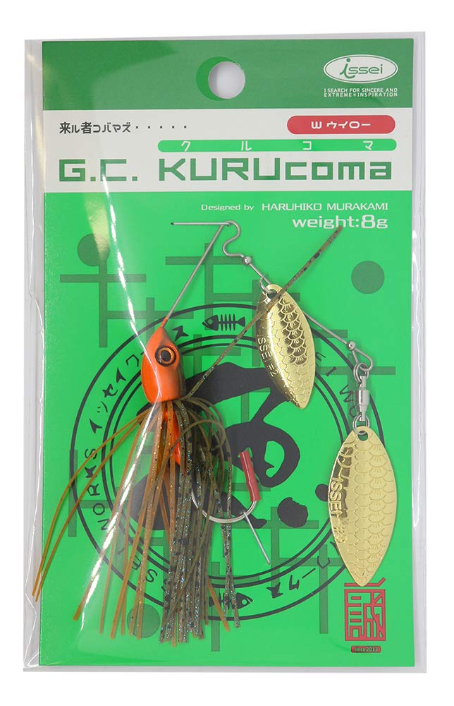 Amazon.co.jp: イッセイ(ISSEI) スピナーベイト G.C.クルコマ DW 8g