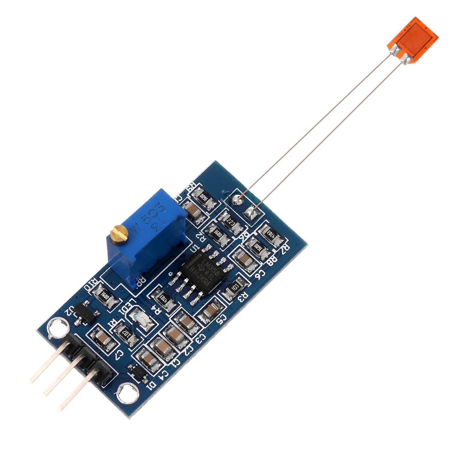 ULTECHNOVO Digital Load Cell Weight Sensor - Load Cell Voltage Sensor - Test Sensor Strain Gauge Amplifier Module and Bending Sfp Module Detection Test Kit for DIY Portable Electronic Kitchen Scale
