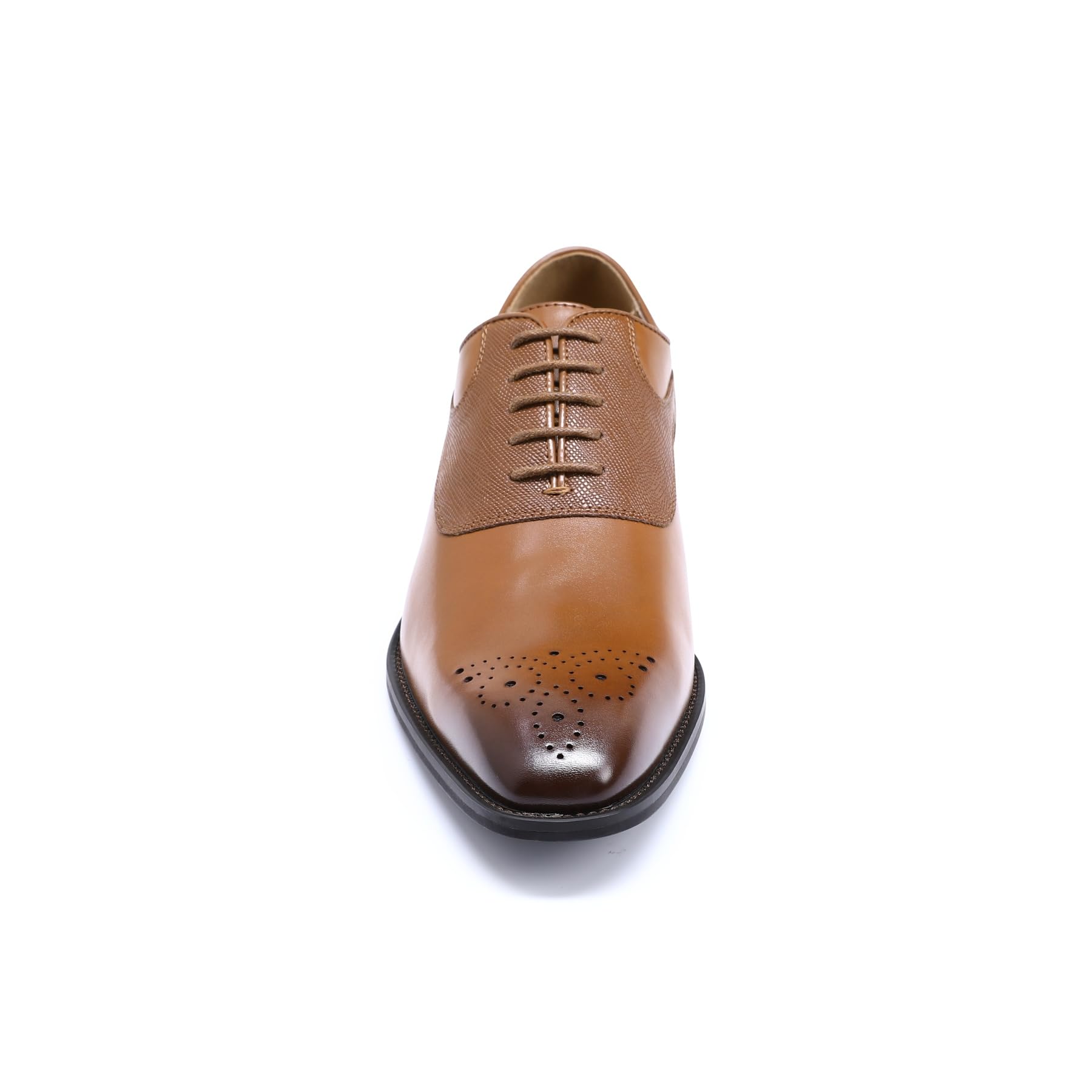 YFFUSHI Chaussures Habillées Homme Oxfords Classique Ville Formel Mariage | Brogues, Simili-Cuir, à Lacets, Gradient, Bout Carré, Affaires, Cérémonies, Soirée
