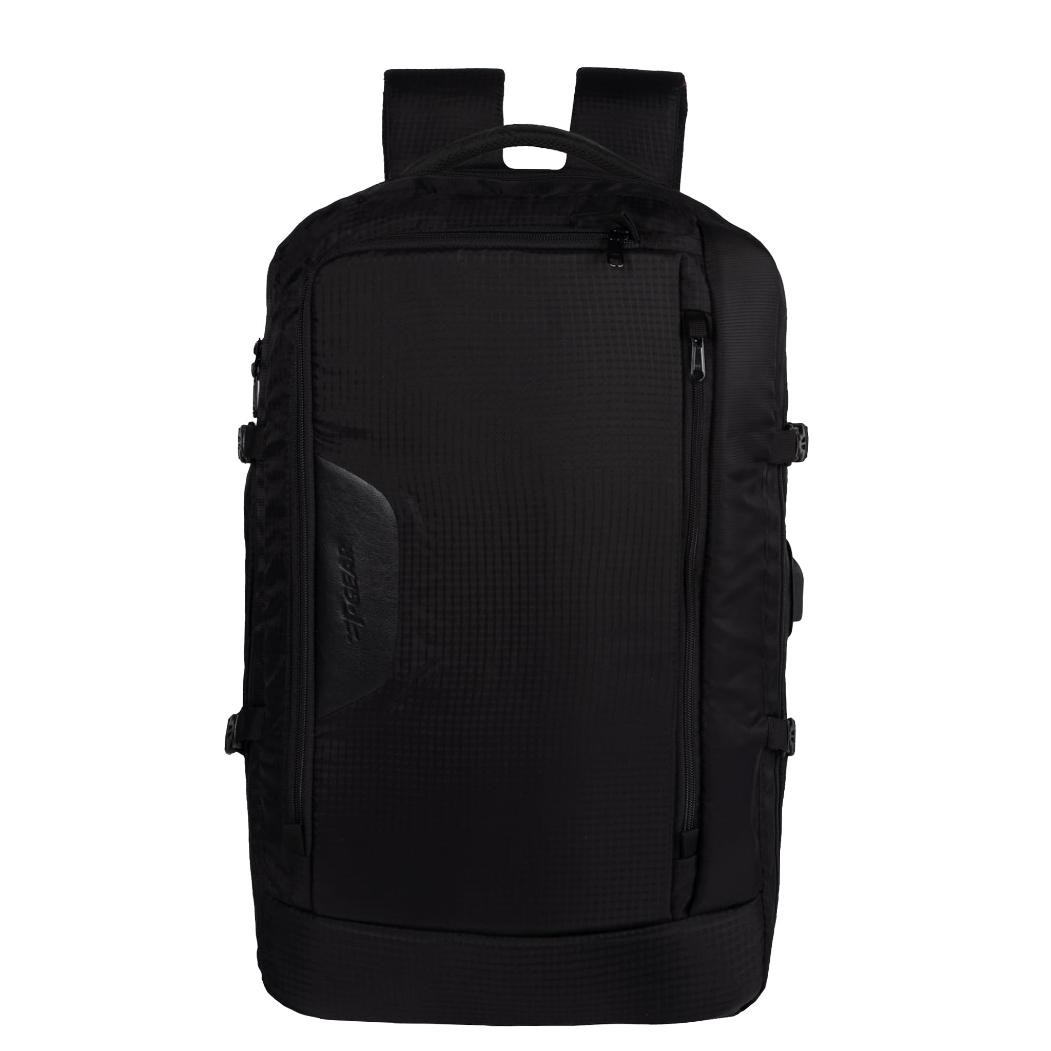 F Gear Blackhawk Unisex 40L, Premium Business Office Travel Stylish Laptop Backpack with USB Charging Port & 180-degree open, Multi-function|Fits up to 18-inch Laptop|Made In India |1 year warranty