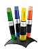 Produktbild Textmarker - STABILO LUMINATOR - 4er Tischset - gelb, grün, royalblau, orange