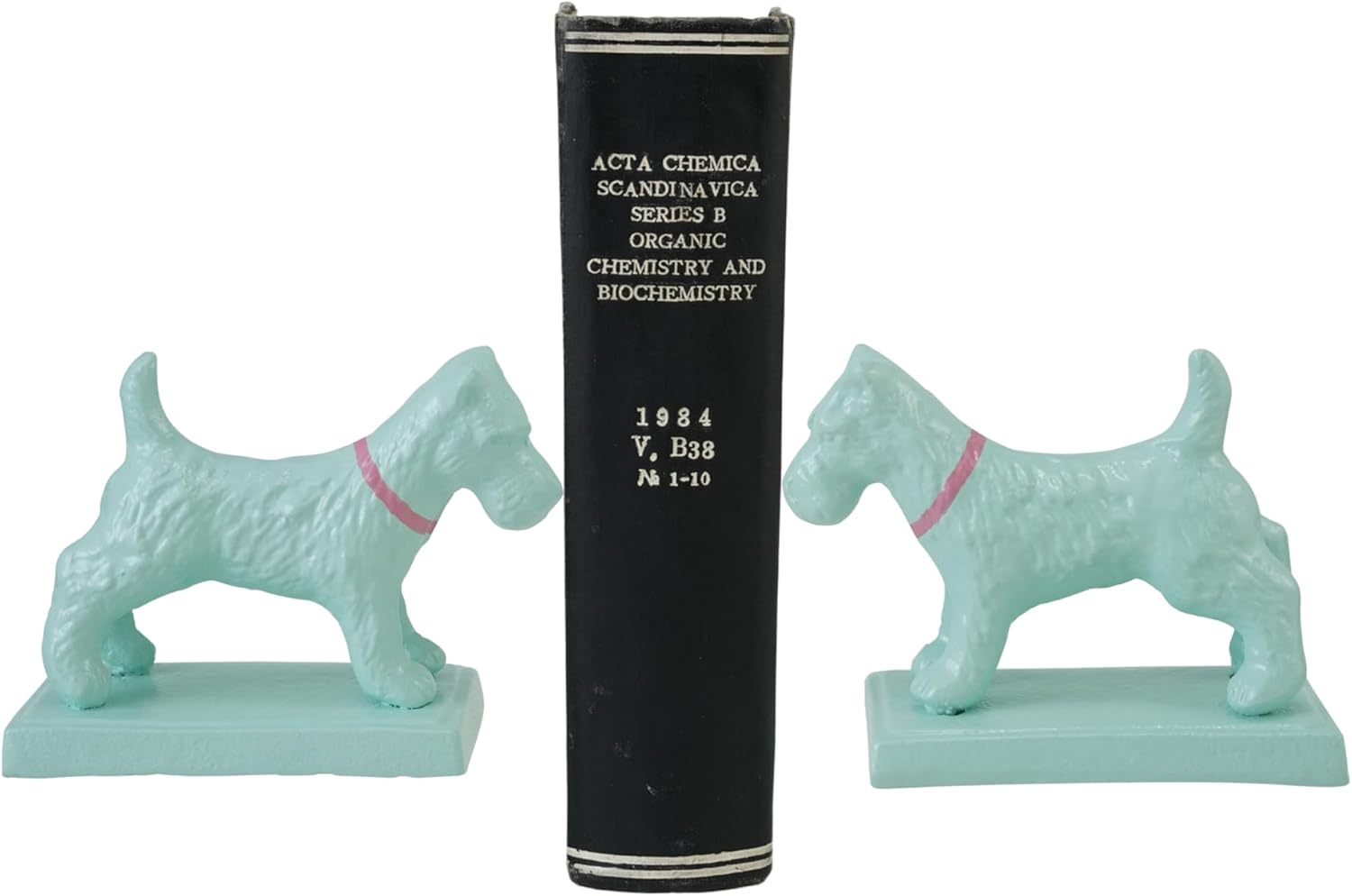Creative Co-Op Metal Dog Shaped Metal Bookend Set