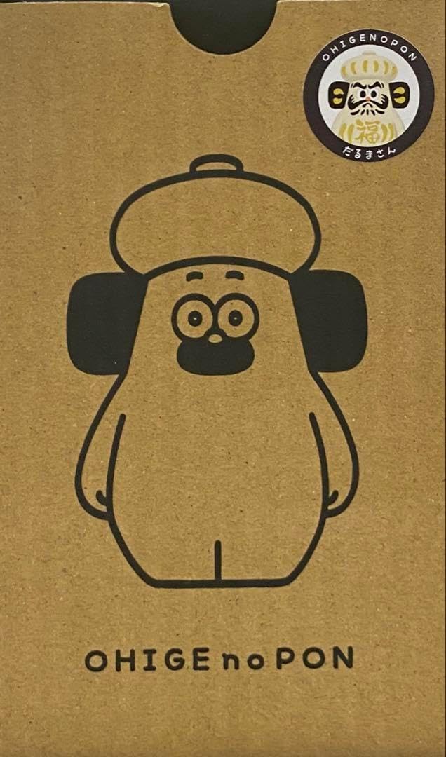 おひげのポン ダルマ ホワイト ソフビ おひげのポン フィギュア