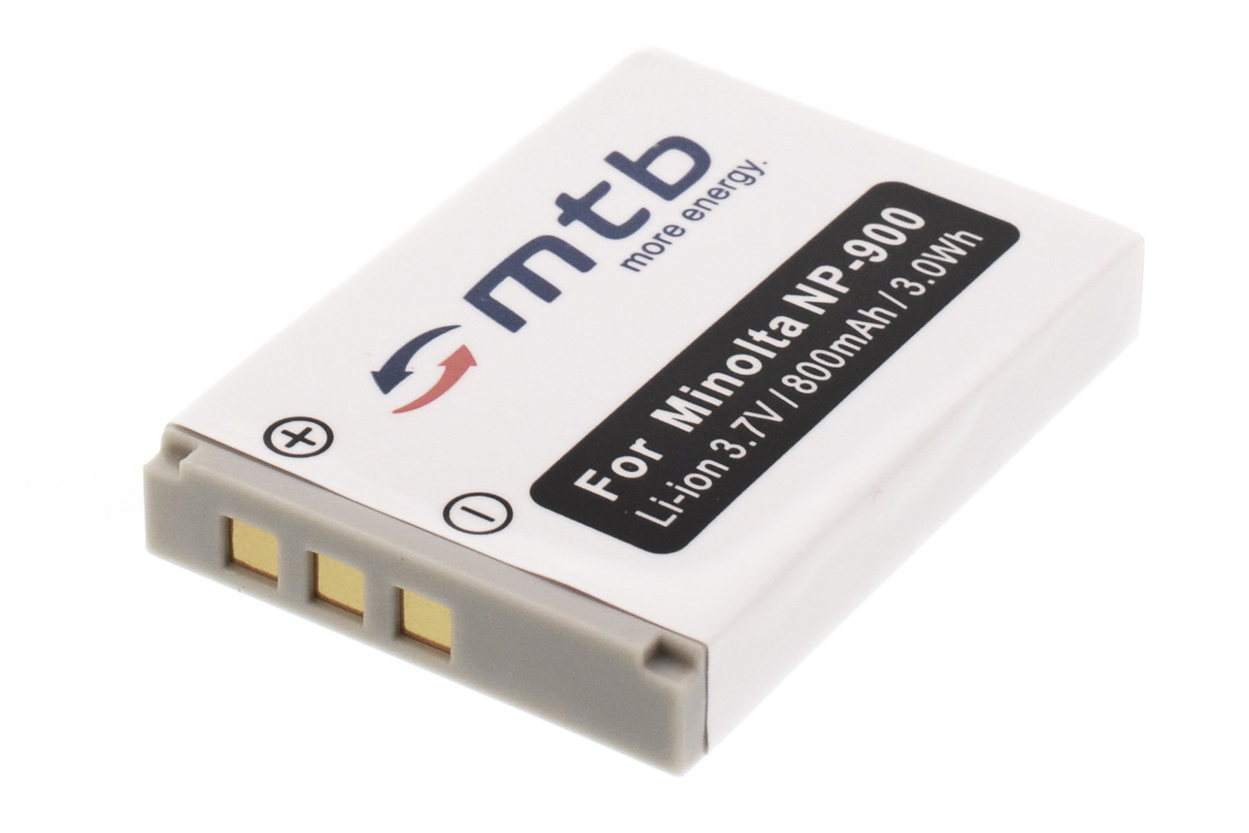 Batteria Al Litio NP-900 Per Konica-Minolta - 3,7V 600mAh, Ricambio Compatibile - 5