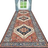 MATERIAL DE LA ALFOMBRA DEL PASILLO: Tobogán de alfombra duradero de alta calidad de 6 mm de grosor. Protege el piso de manchas y rayones.
