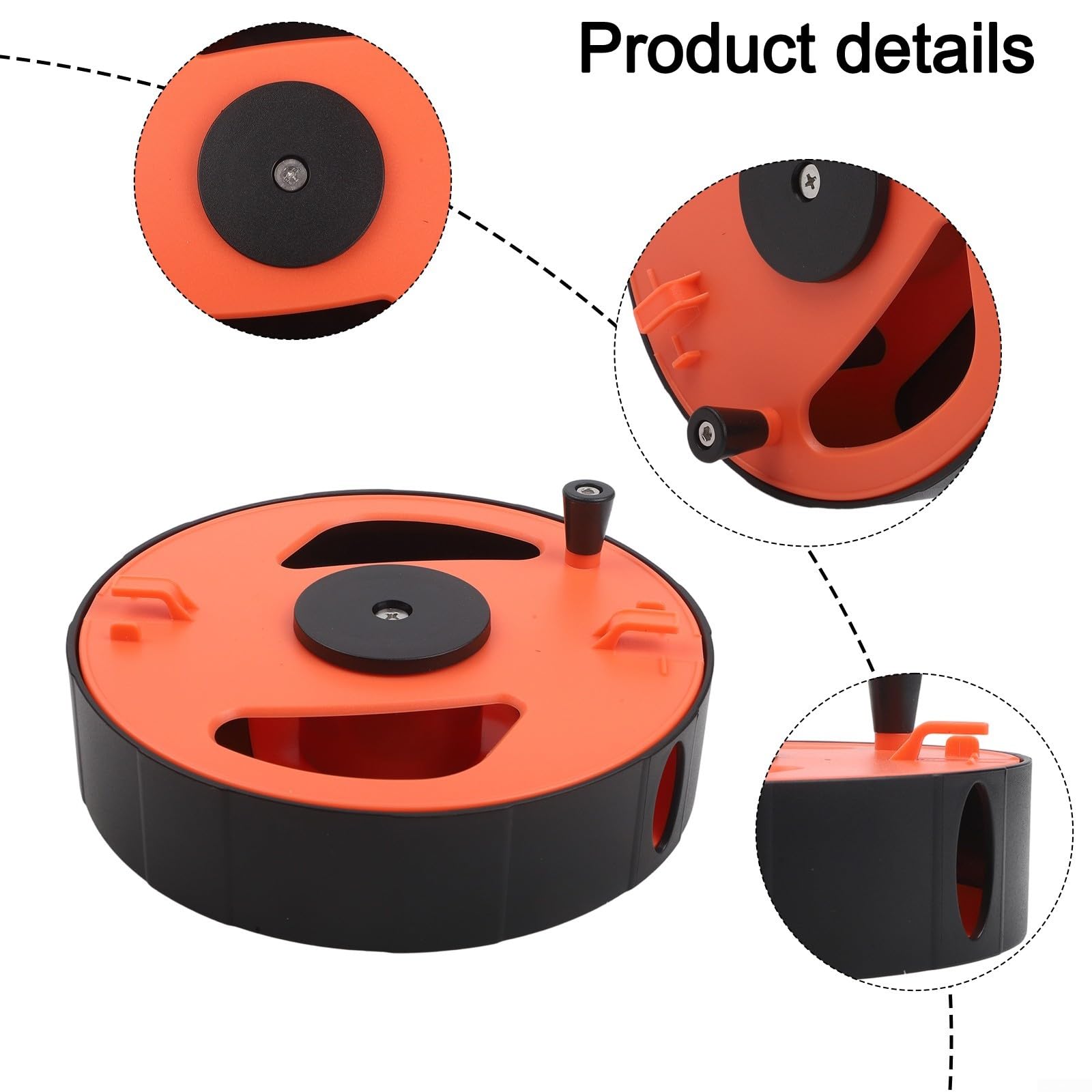 Avvolgitore subacqueo per fotocamera con mulinello a mano Fish Finder, a prova di esplosione, anti design, per regolare la profondità del cavo nella pesca