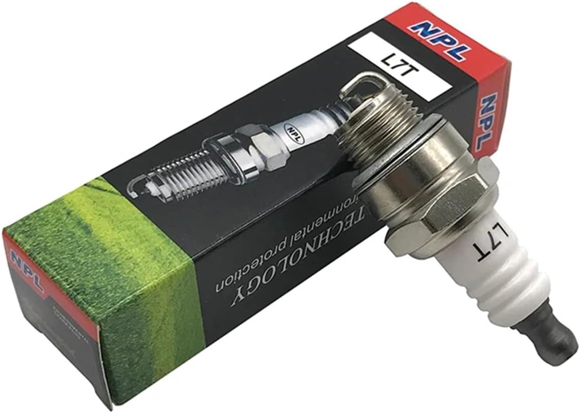 4PCS Spark Plug L7T for BM6A WS6E WS7E BPMR6A WS7F CJ7Y W20MU BPMR6A Chainsaw Lawn Mowers Garden Lawnmower 152 Gasoline Engine(BLUE PACK)