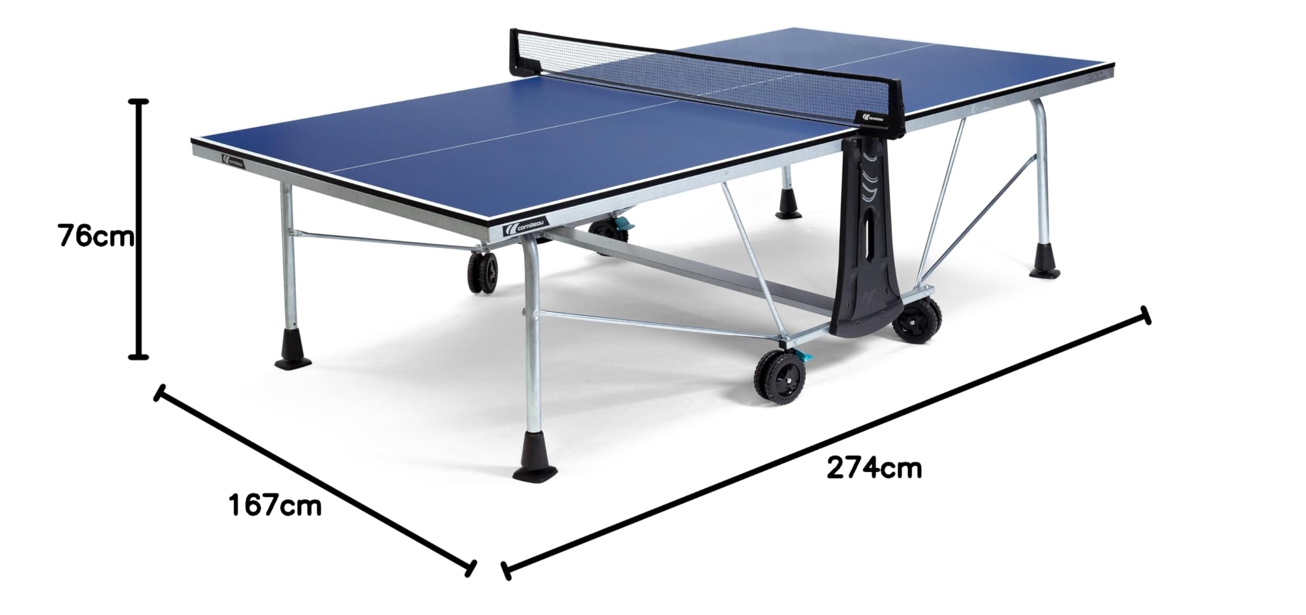 CORNILLEAU - Table de ping-Pong d'intérieur Loisir Indoor - Made in France