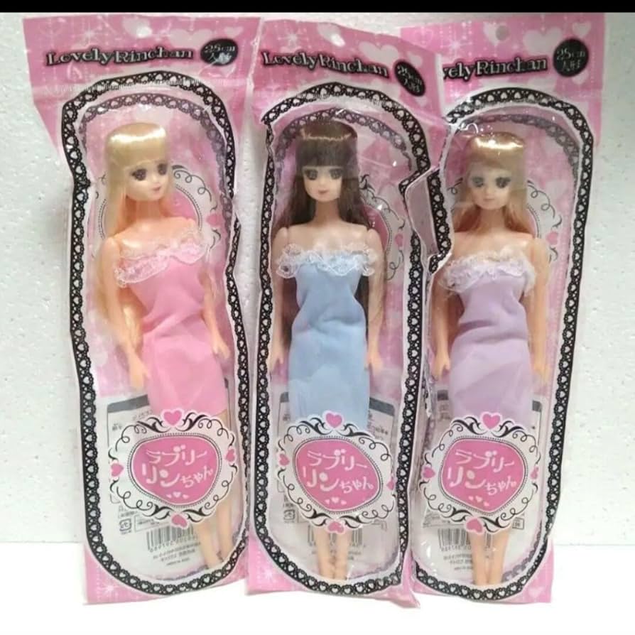 Amazon.co.jp: ラブリーリンちゃん 人形 3体 : おもちゃ