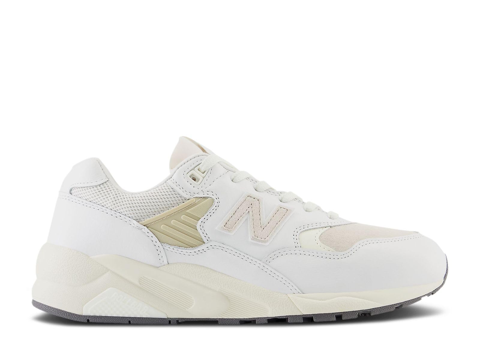 New Balance Men's 580 Sneaker, 7 UK White