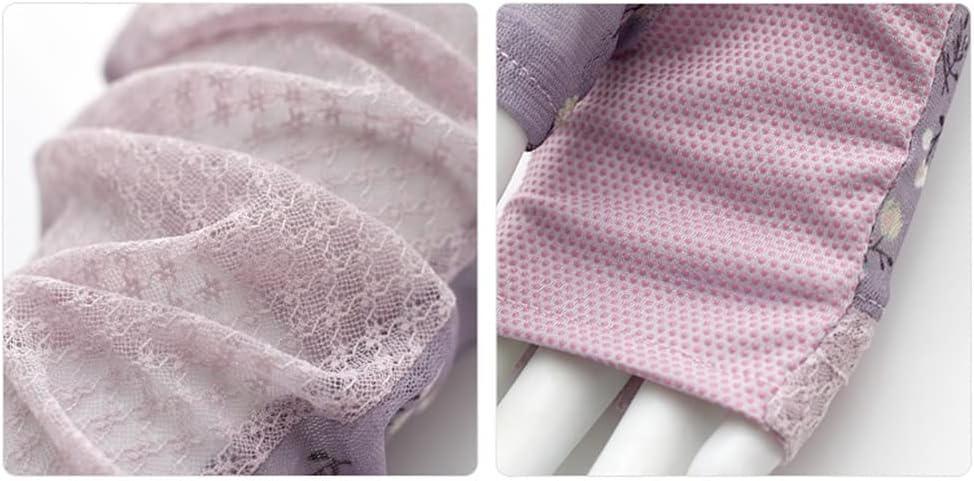 HBJWOV Women's Driving Long Floral Lace Sleeve Gloves Thin Arm Guard Sleeve Arm Sleeve