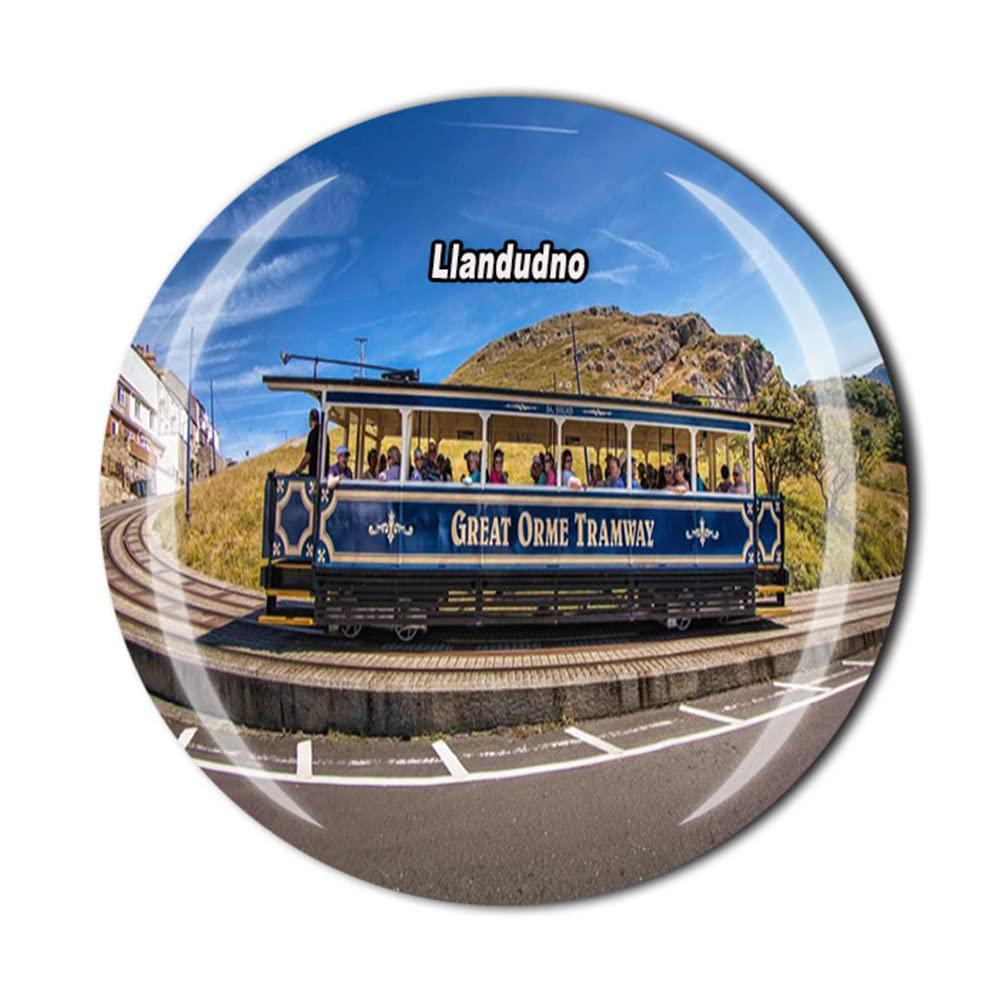 Llandudno Wales United Kingdom Fridge Magnet Souvenir Gift Refrigerator Magnetic Sticker Collection