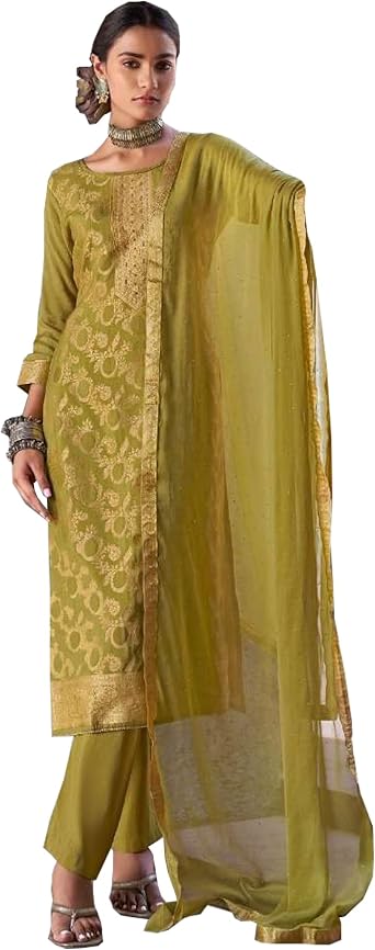 Women Pakistani Style Eid Wear Salwar Kameez Set Ready to Wear Stitched Ethnic Party Wedding Festive Suit with Dupatta