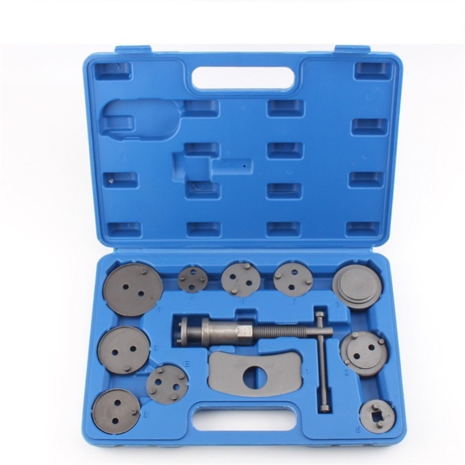 Ajustador freno de tambor Juego de 12 o 13 pinzas de freno de disco para coche, fiables y prácticas, con compresor de pistón de freno trasero y rebobinado. piston calibre freno(12pcs)