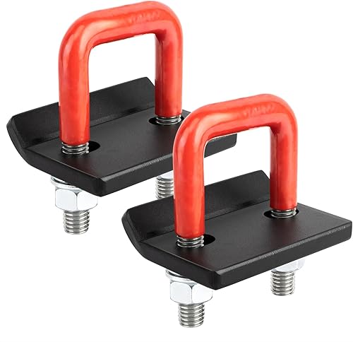 Tensor de enganche para enganches de 1.25 pulgadas y 2 pulgadas, estabilizador de enganche antitraqueteo resistente con revestimiento de goma