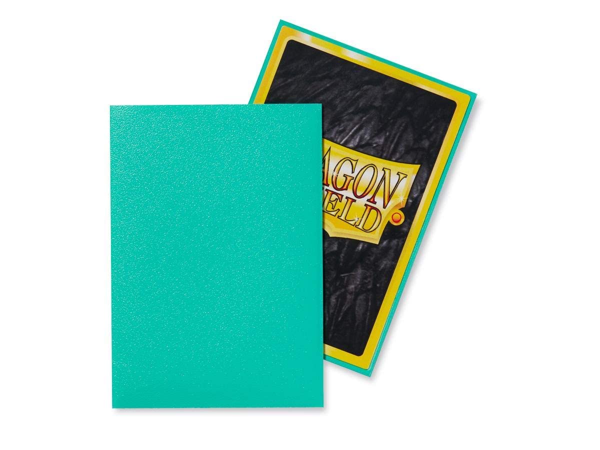 Lot de 2 Pochettes pour Cartes Dragon Shield Matte Taille 60 CT Menthe