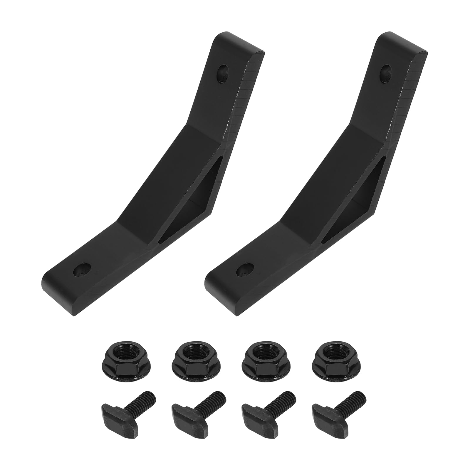 sourcing map 2Set 3030 Series Aluminum Extrusion Profile Corner Bracket — image 1