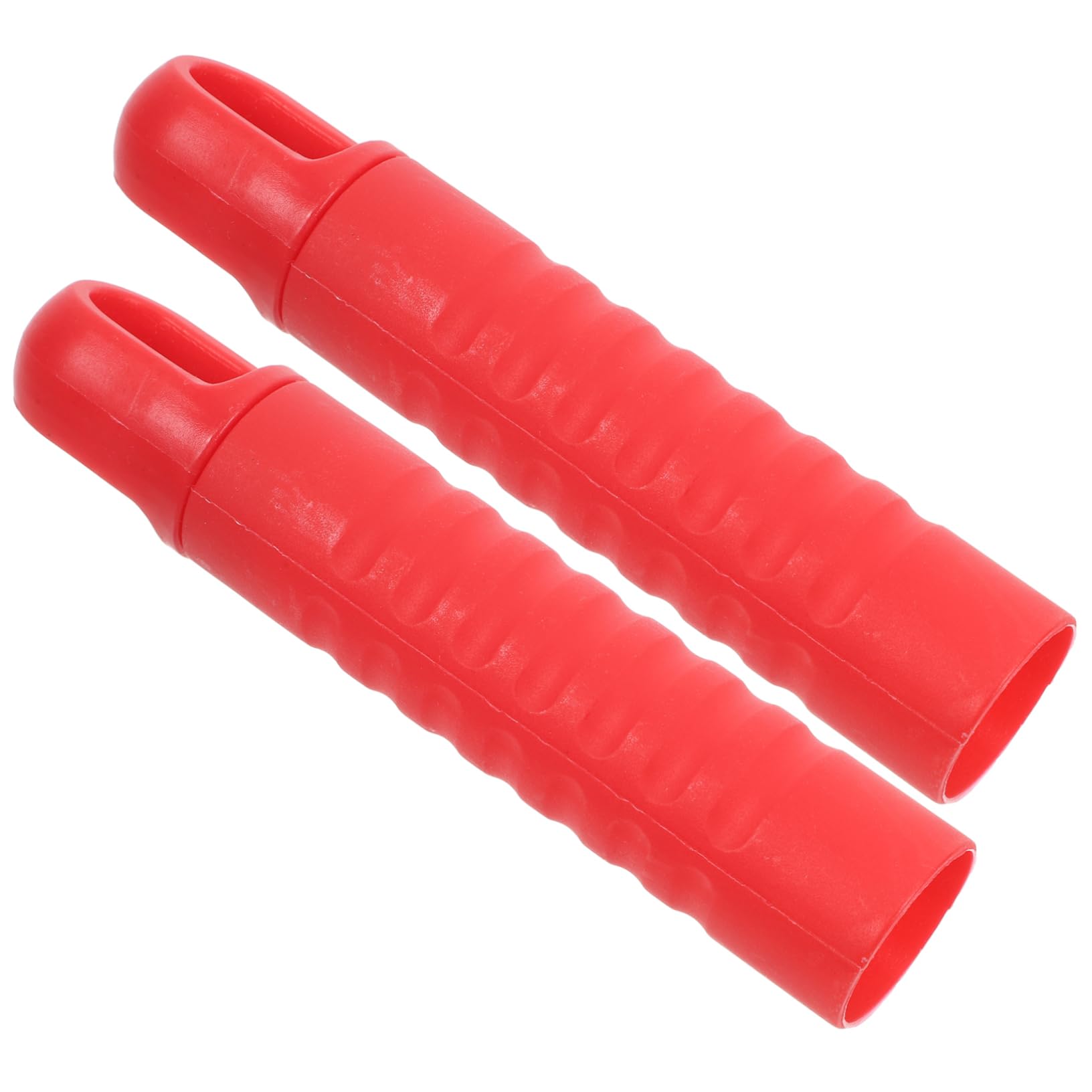 BESTYASH 2pcs Mop Rod Handles End Sleeves for Broom and Dustpan Poles - Design Easy Installation Compatible with Cleaning Tools