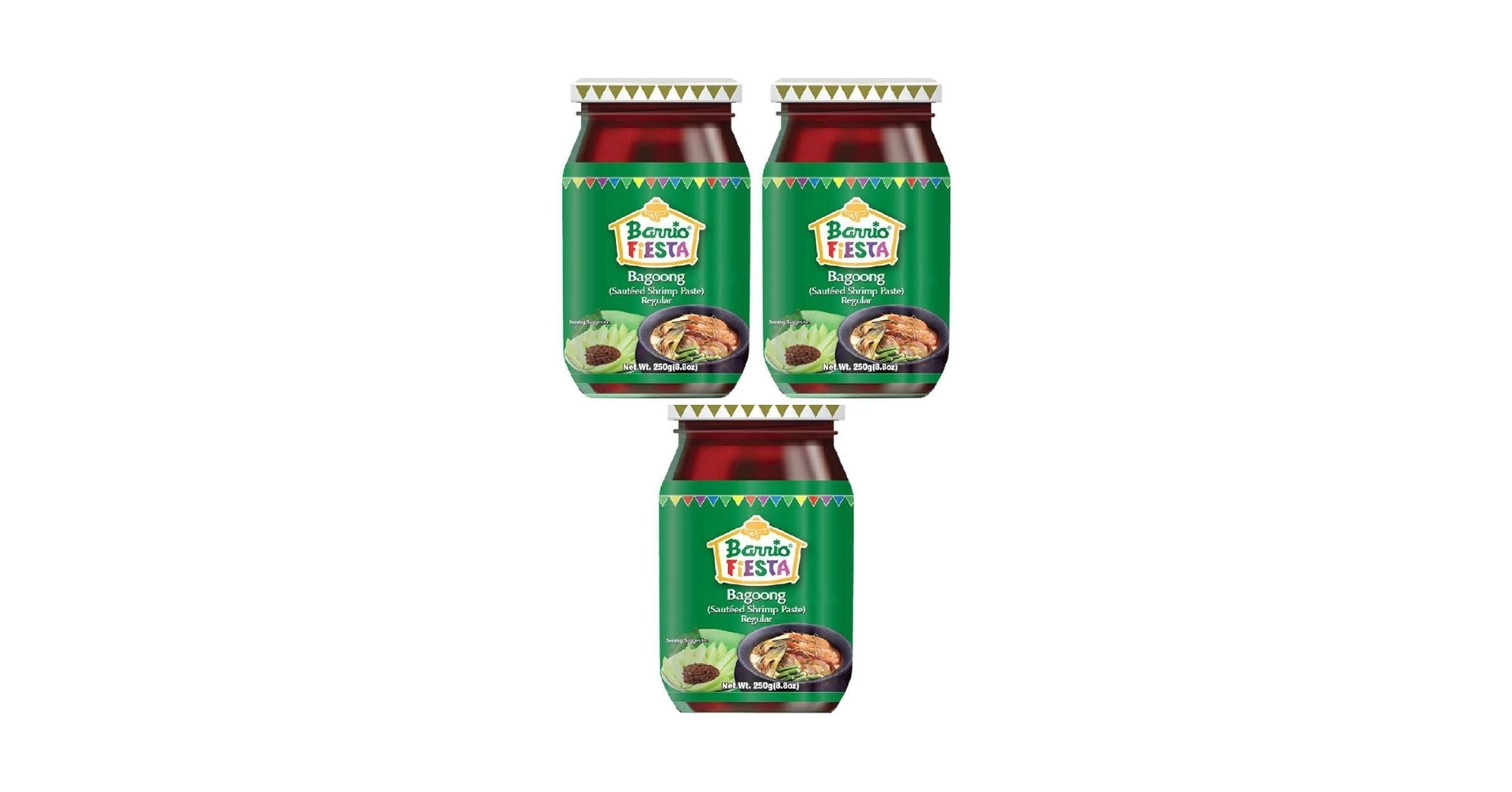 Barrio Fiesta Bagoong 3瓶セット Amazon.com : Barrio Fiesta Bagoong (Shrimp Paste) (3 bottles