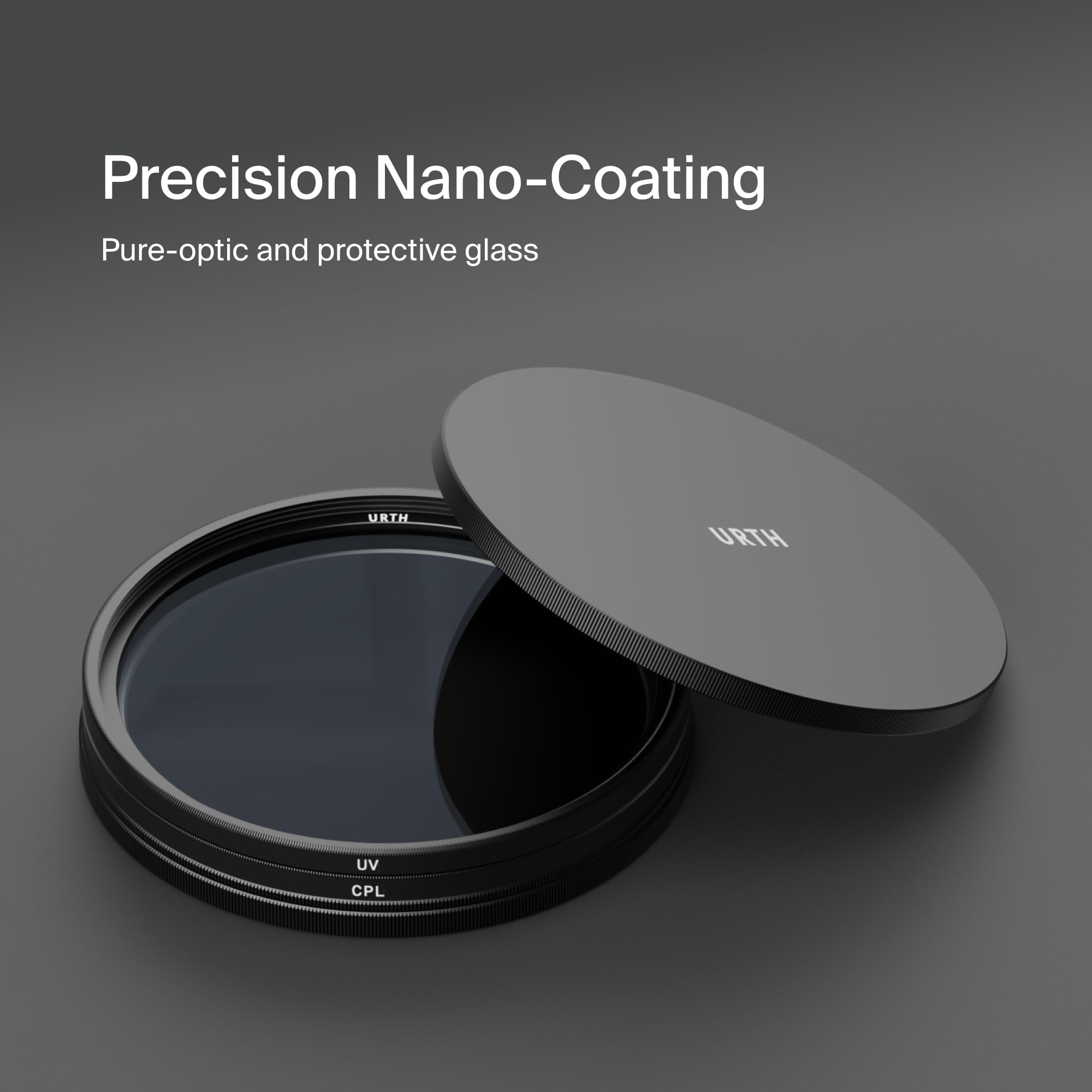 Urth 67 mm 2-in-1 UV + Zirkularer Polfilter (CPL) Filter Kit —nanobeschichtetes optisches Glas, ultraflache Kamerafilter mit 2 Kappen