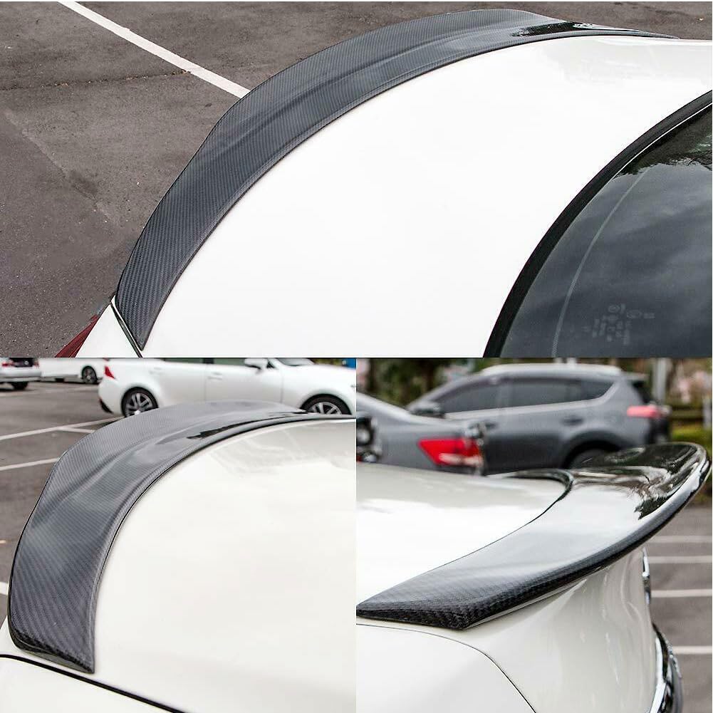 Trunk Spoiler fits for Mercedes Benz CLA Class W117 C117 Sedan 2013-2019 Factory Outlet CLA180 CLA220 CLA250 CLA260 CLA200 CLA45 AMG Auto Carbon Fiber CF Rear Boot Lid Highkick Wing Lip