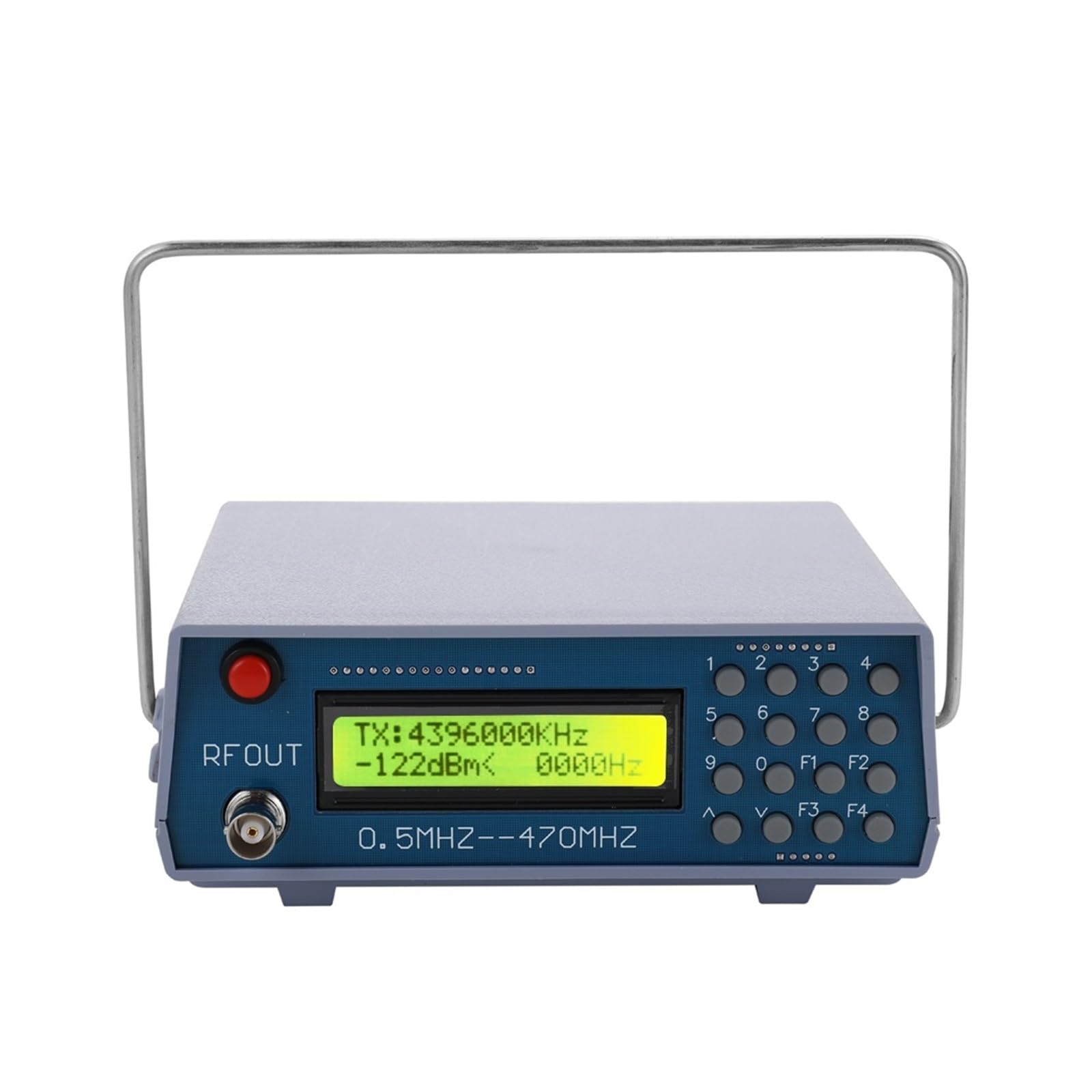 Generator sygnału 0,5 MHz-470 MHz RF Tester miernika do radia FM Walkie-talkie Debug Digital łAtwość Pomiaru
