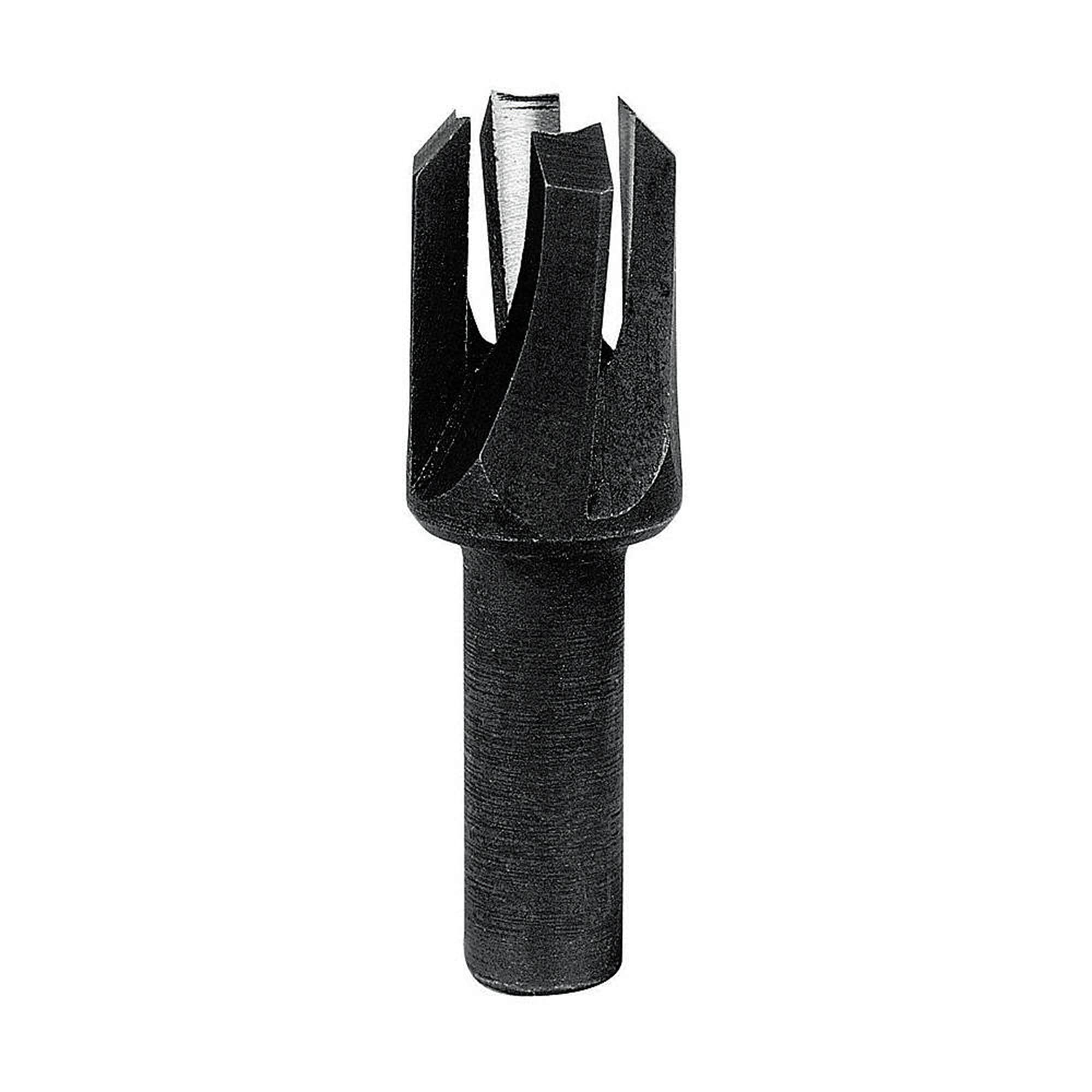 Fisch Tapered Plug Cutter (1 inch) - Plug Cutter Drill Bit with Four Flute Design Ensures a Tight Plug - for Use with Both Soft and Hard Woods -