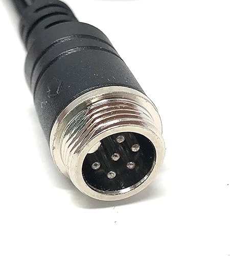 Miniatura 7 de Cable de extensión de video de aviación de 4 pines de 10 pies3M para cámaras de visión trasera CCTV y monitores de respaldo de vehículos,