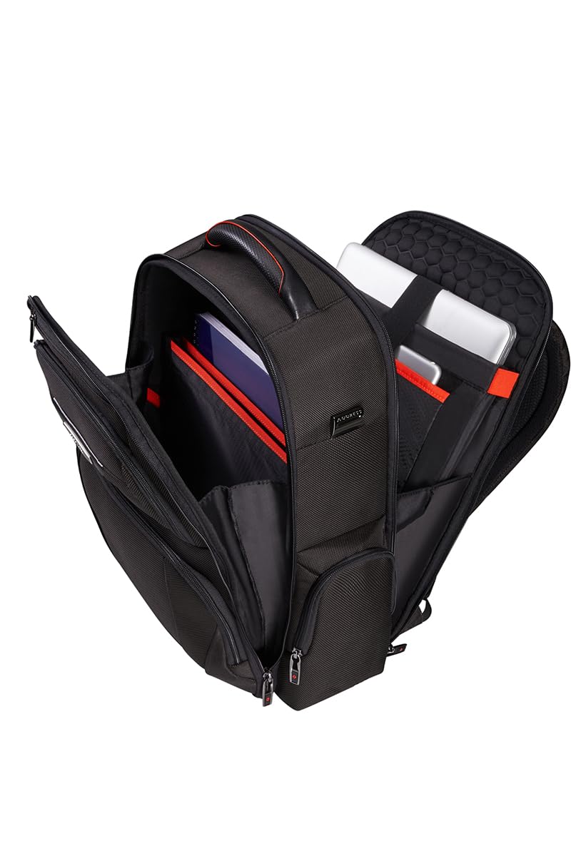 Samsonite Pro-DLX 5 Zaino per 15.6 Pollici Laptop 1.4 Kg Zaino Casual.20 l.44.5 cm, 15.6 Pollici (44.5 cm - 20 L), Nero (Black)