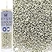 Miyuki Round Rocaille's Seed Beads Size 15/0 8.2g Duracoat Galvanized Silver 15-4201