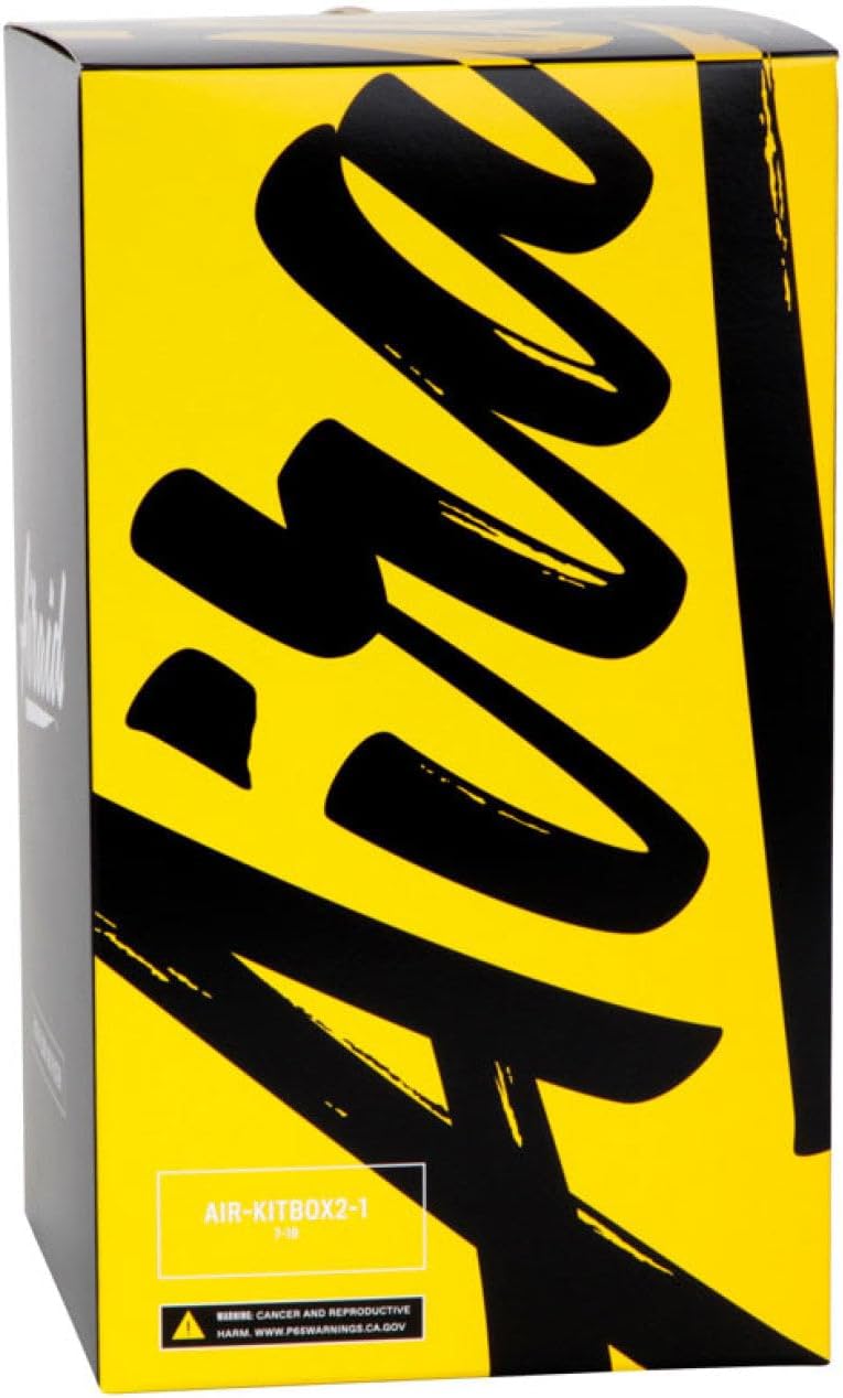 Airaid 700-470 Universal Clamp-On Air Filter: Round Tapered; 4 Inch (102 mm) Flange ID; 9 Inch (229 mm) Height; 6 Inch (152 mm) Base; 4.625 Inch (117 mm) Top