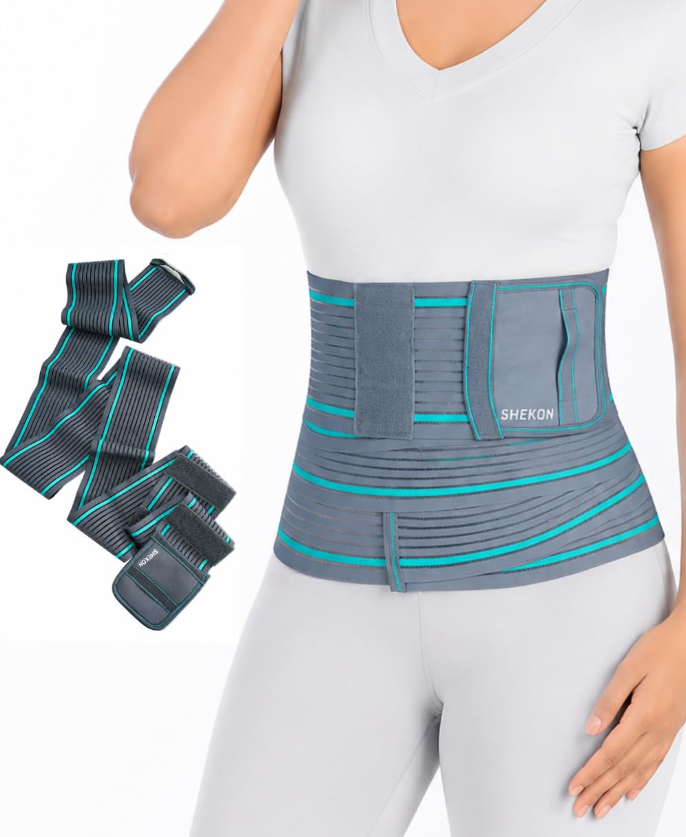 SHEKON Postpartum Belt After Delivery Slim Belt for Women Belly Fat Maternity Abdominal Belt Tummy Belt, Slimming Belt-image-17