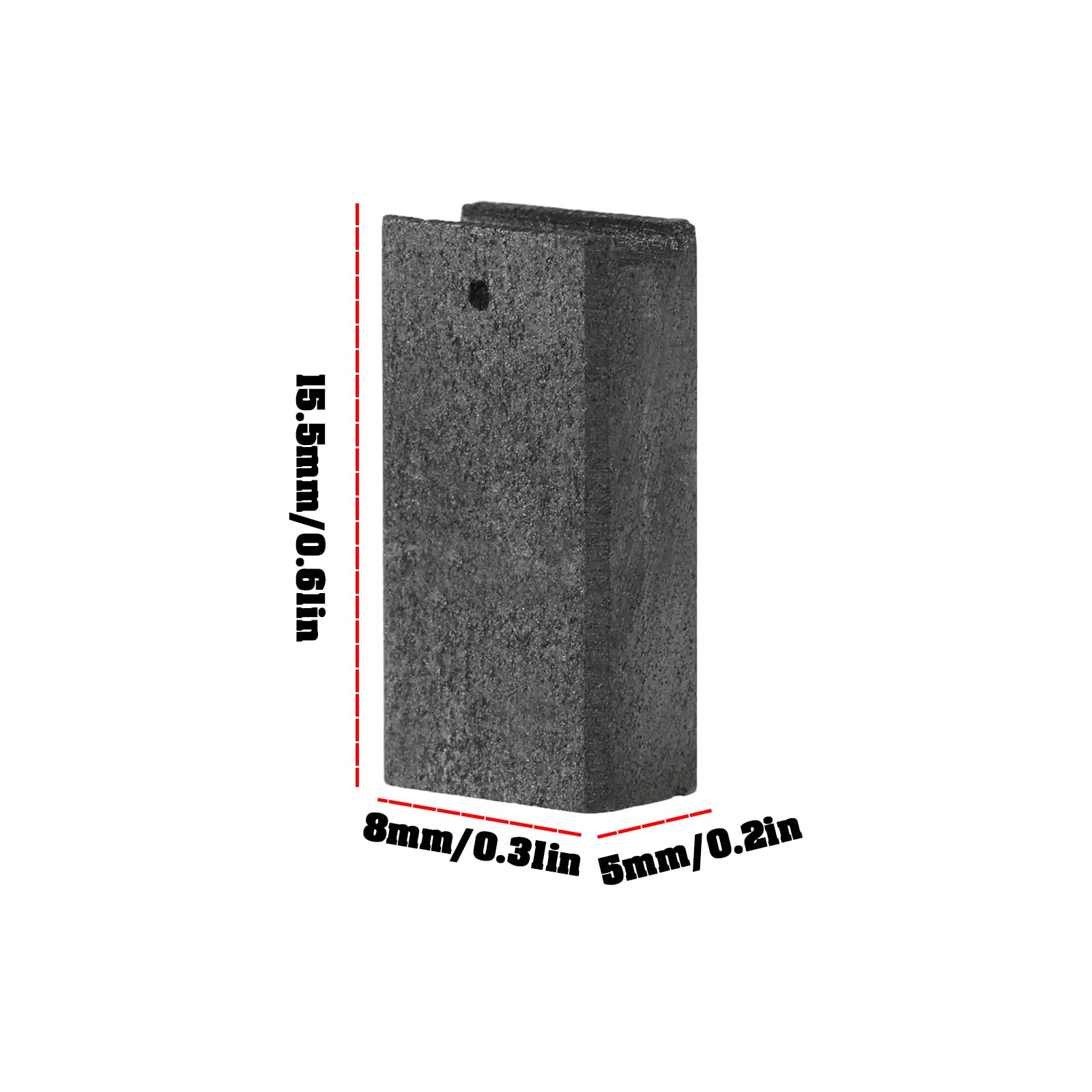 Parkside PBS 900 C3 Balais de Charbon 5×8×15,5 mm pour Ponceuse à Bande
