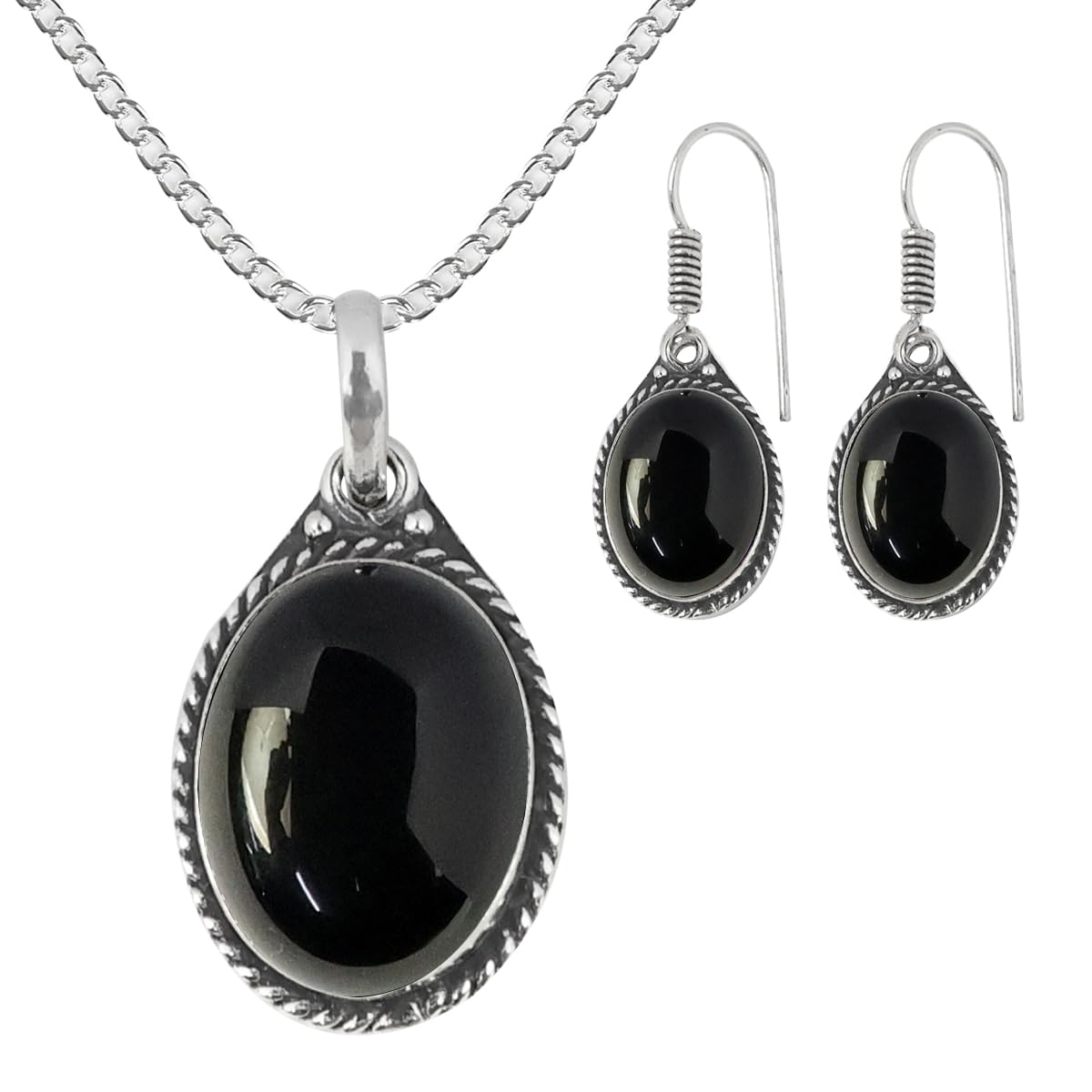 See full amazon price history chart for Crystu Natural AAA Black Onyx Pendant with Earring Metal Chain Crystal Stone Locket for Women Crystu Natural AAA Black Onyx Pendant with Earring Metal Chain Crystal Stone Locket for Women (B0CZKRRXC5) Amazon Price History, Amazon Price Tracker