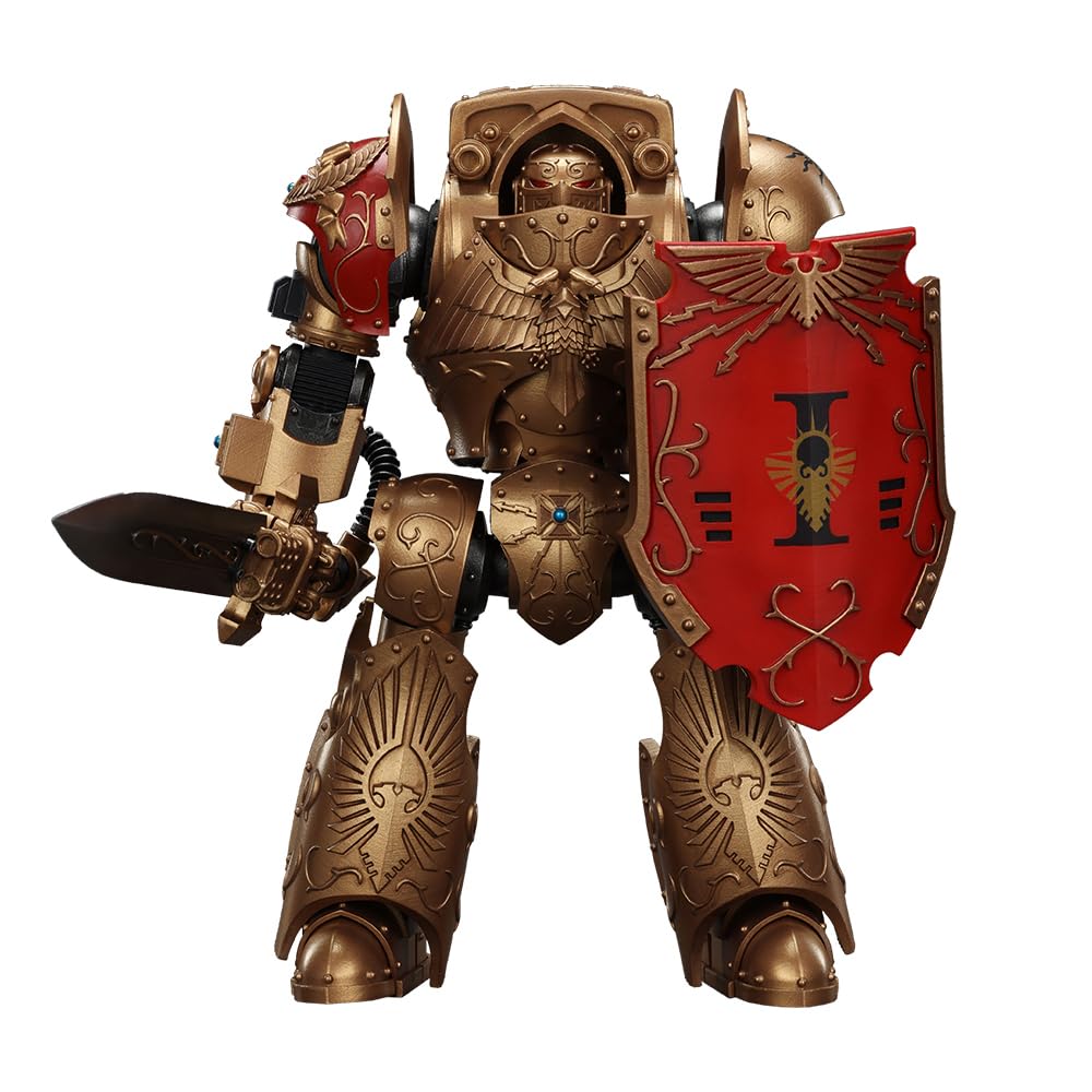 JOYTOY Warhammer 40K 1/18 Action Figure Legio Custodes Contemptor-Galatus Dreadnought Warhammer The Horus Heresy Collection Model Birthday gifts — image 1