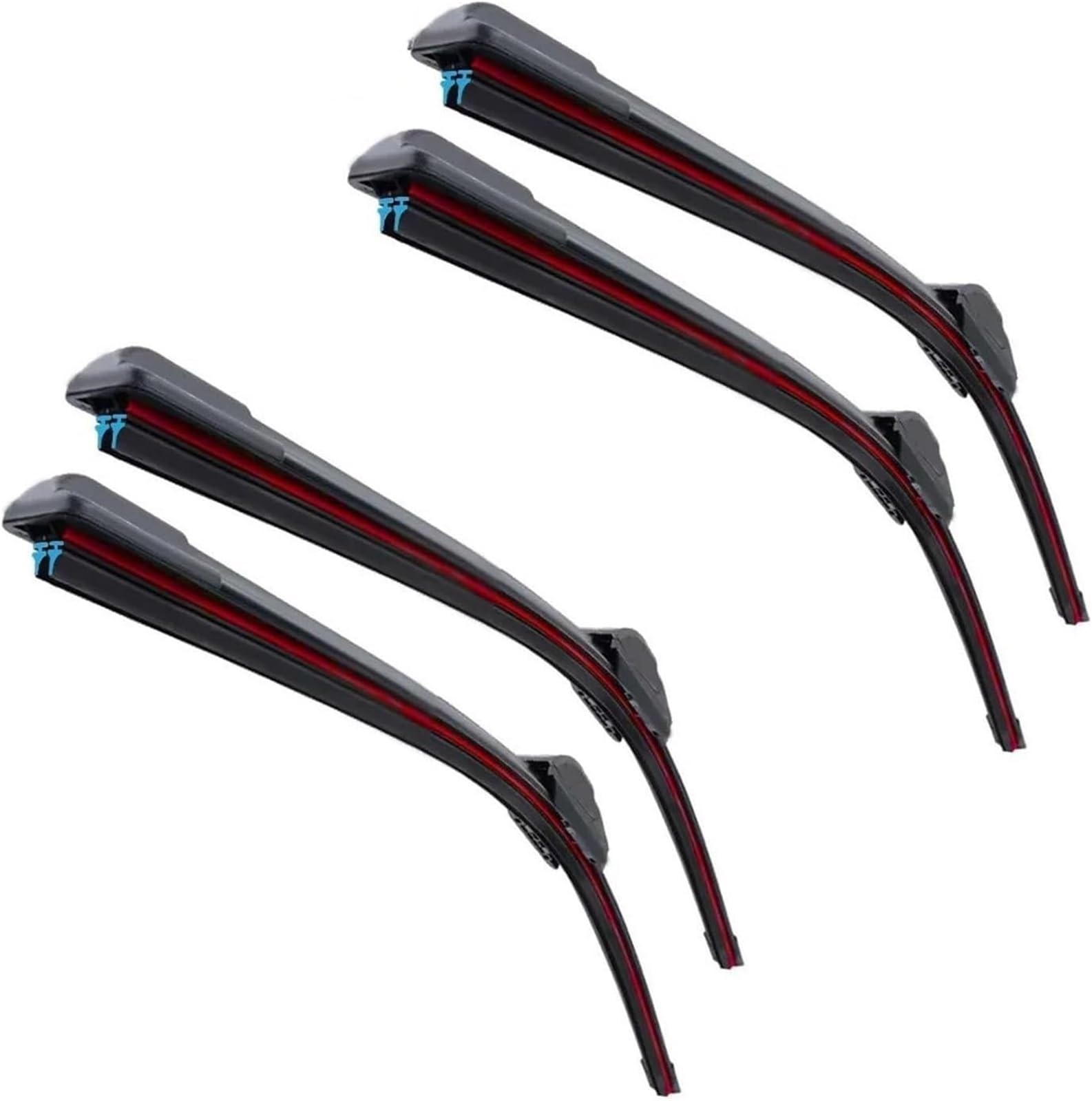 Essuie-glace Tesla Model 3 et Y 2017-2023 | Pack de 4 balais avant