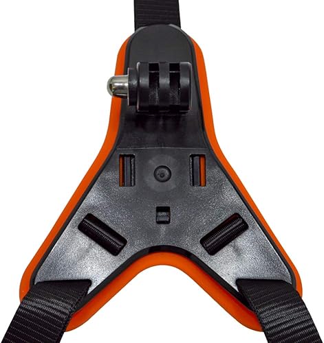 Miniatura 2 de Soporte de barbilla para casco de motocicleta para GoPro Hero, correa de soporte de montaje de mandíbula para casco con kits de brazo giratorio de