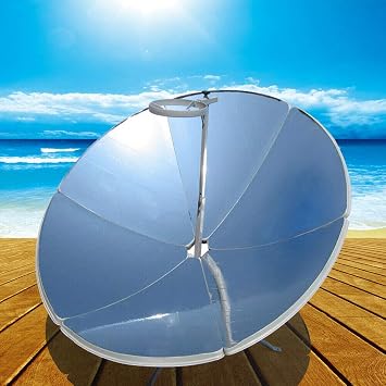 TFCFL Parabolic Portable Solar Cooker Stoves Magnesia Camping Outdoor 1.5m Diameter 1800W 700-1000C