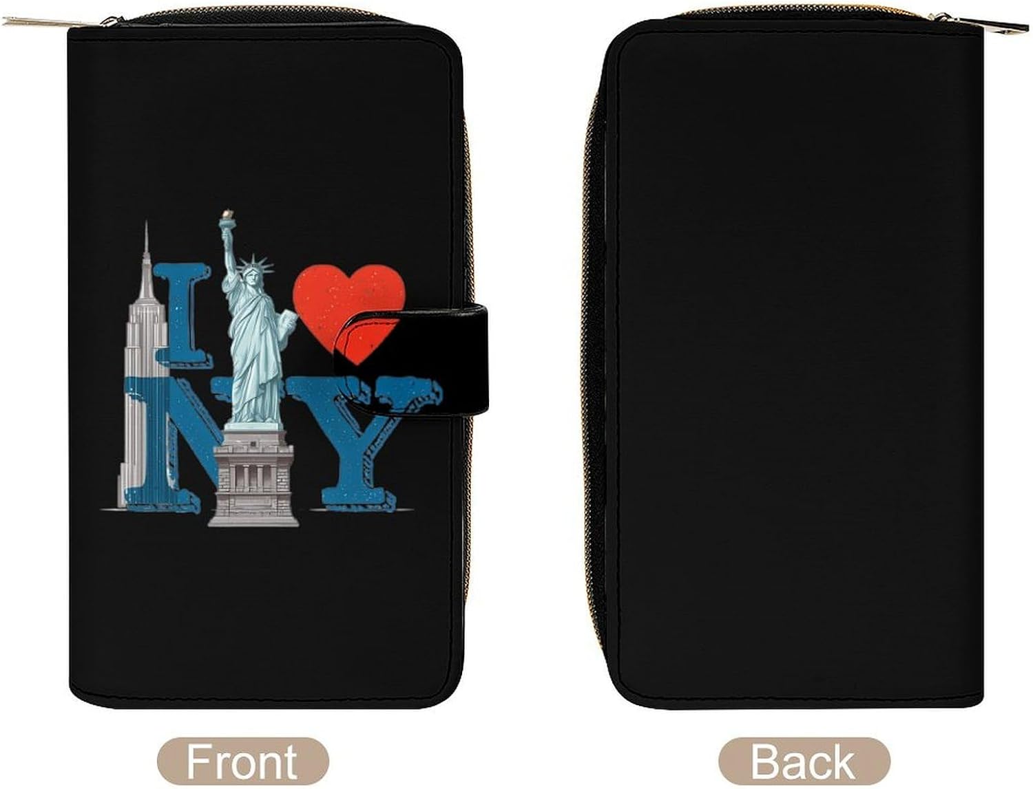 I Love New York Novelty Wallets Credit Card Holders Large Handheld Coin Pockets Wallet image 3