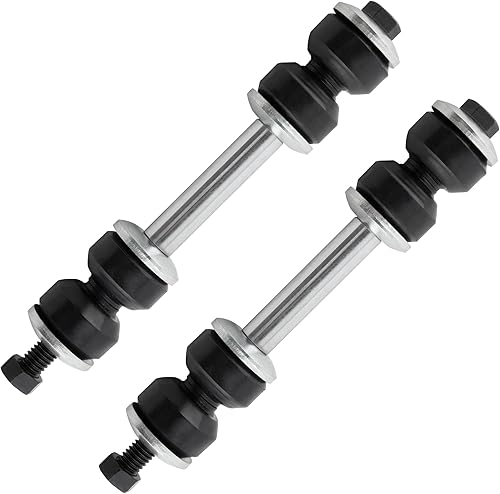 BOXI Cantidad (2) Enlace de extremo de barra estabilizadora delantera apto para Buick Roadmaster Somerset Skyhawk para Cadillac Fleetwood Chevy