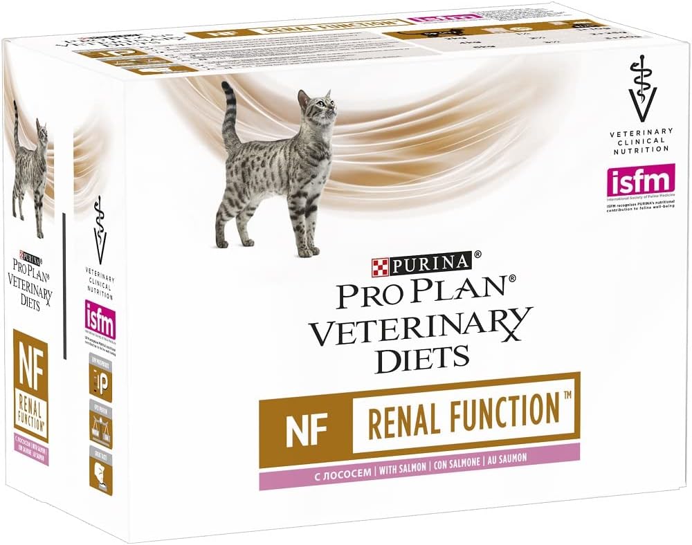 PRO PLAN VETERINARY DIETS NF Renal Function Wet Cat Food Salmon 10x85g Amazon.co.uk Pet Supplies