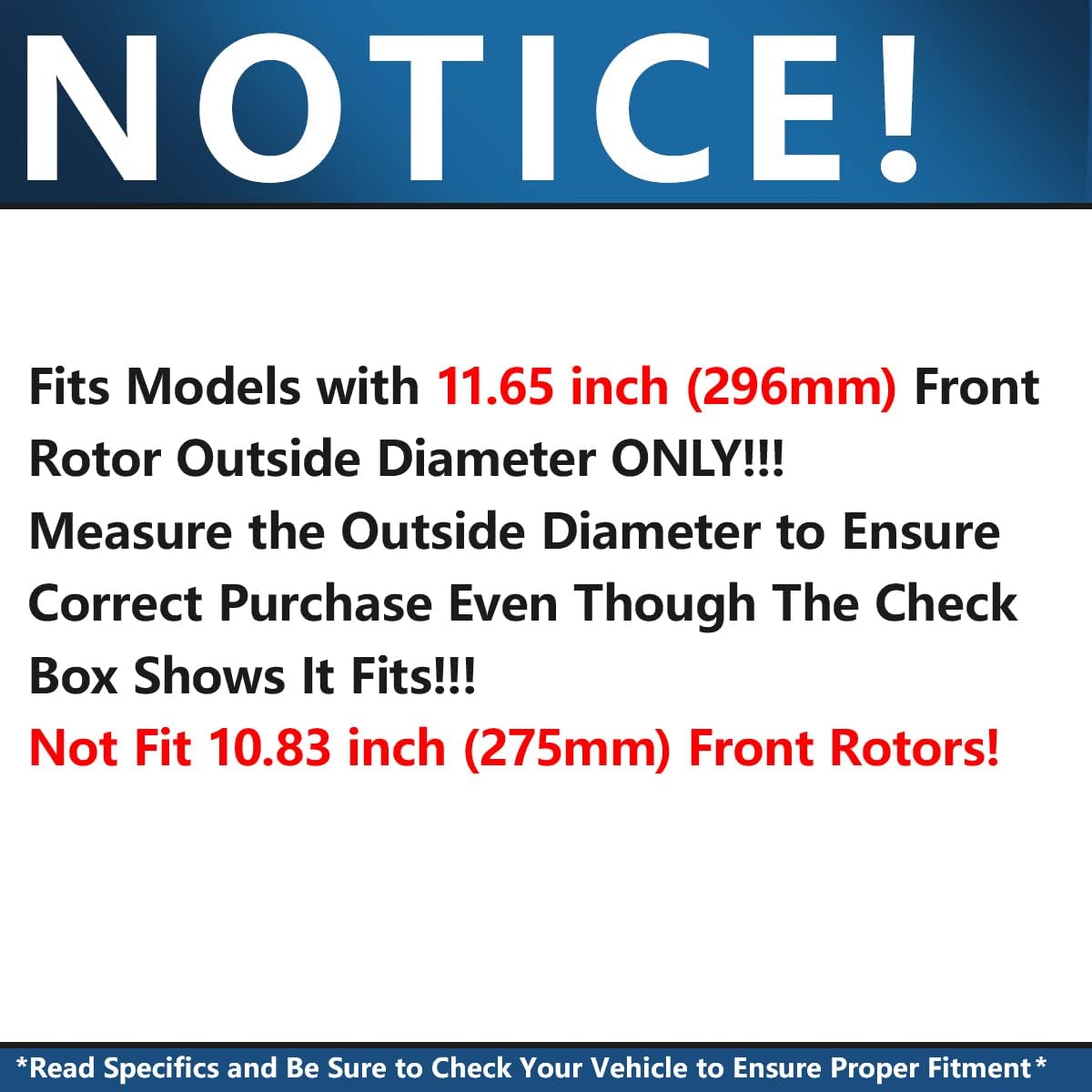 Detroit Axle - Brake Kit for 2006-2018 Toyota RAV4, Disc Brake Rotors Ceramic Brakes Pads Replacement: 11.65'' inch Front and 11.06" inch Rear Rotor