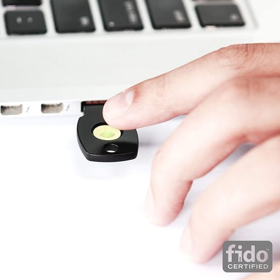 K9 USB A NFC - Two Factor Authenticator (2FA) - Multi-Factor Authentication (MFA) - Device Security Key + FIDO2 - Achieve Advanced Account Protection