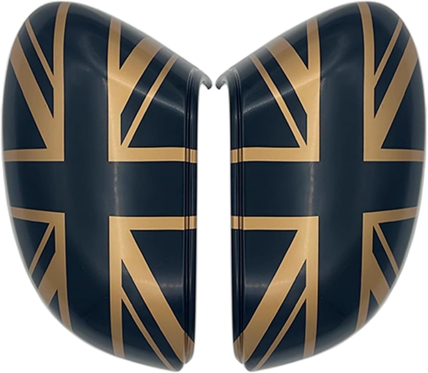 Rearview Side Mirror Cover Trim Case Accessories Decoration for Mini Cooper F65 F66 Countryman U25 2024+ (Union Jack J)