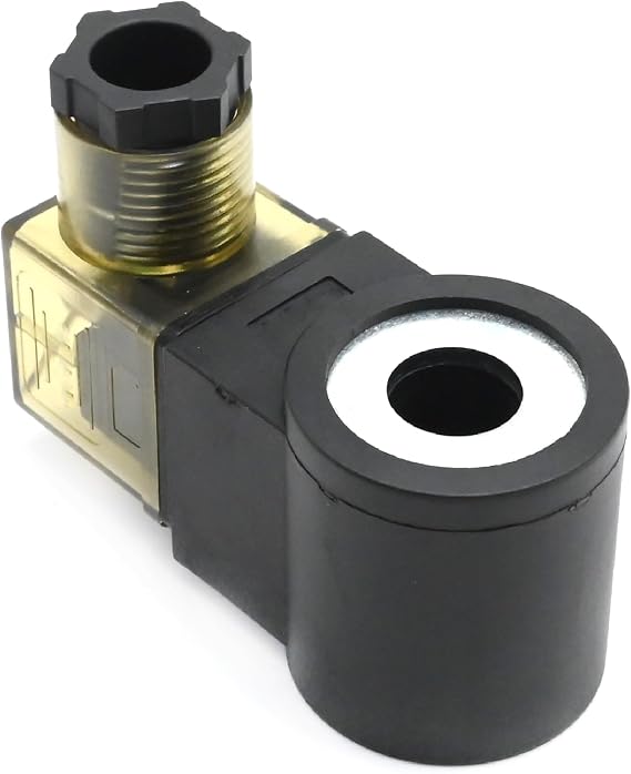 6306024 Solenoid Valve Coil, 24V DC 20.5 W 18 Wire Leads, Replacement for HydraForc Valve Stem Series 08 80 88 98