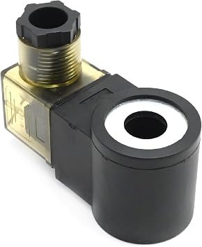 6306024 Solenoid Valve Coil, 24V DC 20.5 W 18 Wire Leads, Replacement for HydraForc Valve Stem Series 08 80 88 98