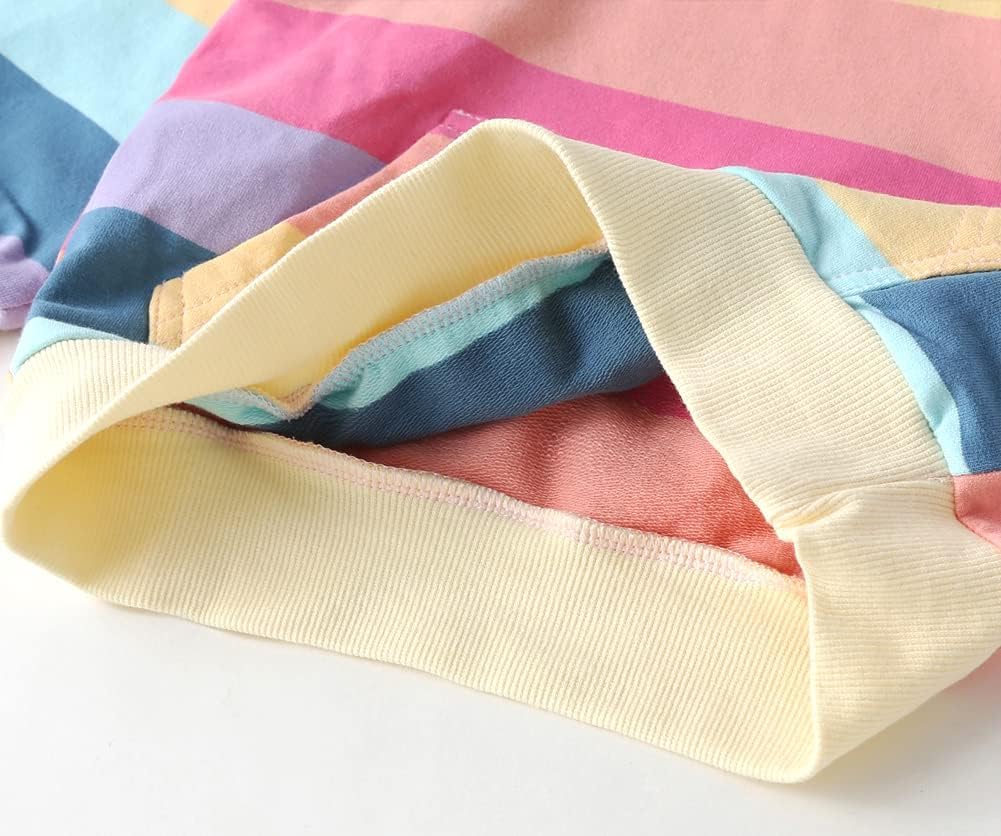 Julerwoo Girls Pink Cotton Sweatshirts Hoodie Tie Dye Printed Sweatshirt Pullover Tops for Toddler Girl - Image 6