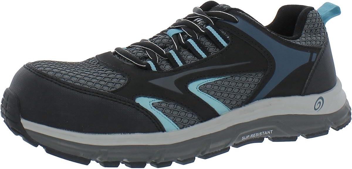 Nautilus Safety Footwear Tempest Low CT Grey 6 B (M)